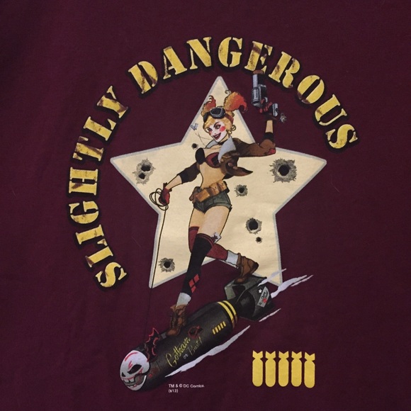 Slightly Dangerous DC Comic Tee - Picture 2 of 5